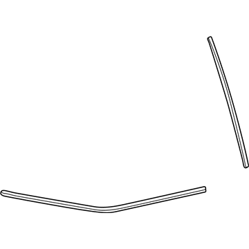 Honda 73525-SYY-000 Rubber, RR. Quarter Windshielddam