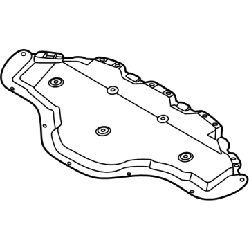 BMW 51-47-7-444-978 SOUND INSULATING ENGINE HOOD