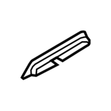 BMW 51-46-7-419-860 Cover, Belt Outlet, Center