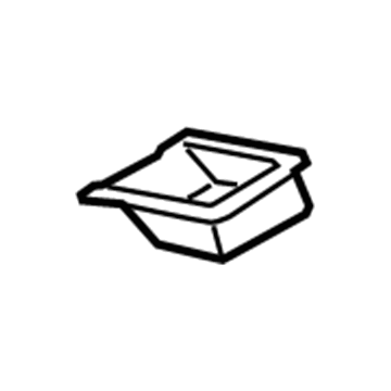 BMW 51-46-7-419-828 Frame For Top Tether Trim