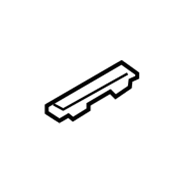 BMW 51-46-7-419-838 Trim For Belt Gap Cover Centre