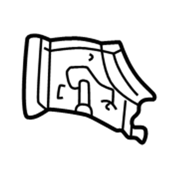 Lexus 61733-48901 Panel, Roof Side, Inner Front RH