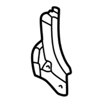 Lexus 61625-48010 Extension Sub-Assy, Quarter Panel, RH