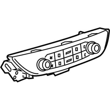 GM 84497455 Dash Control Unit