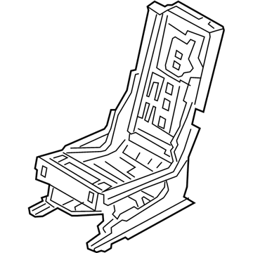 Ford JL7Z-78613A10-C Seat Frame
