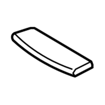BMW 52-10-7-140-451 Thigh Support Upholstery