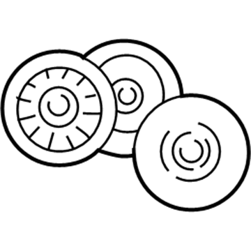 Mopar 53030958AB TENSIONER-ALTERNATOR Belt