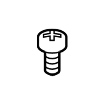 Mopar 6104141AA Screw-Pan Head