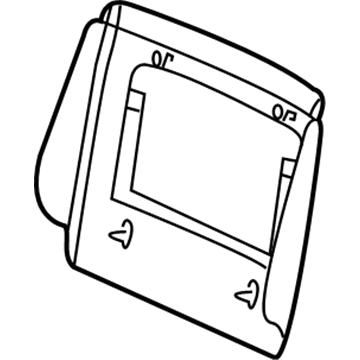 BMW 52-10-7-022-282 Lower Rear Panel