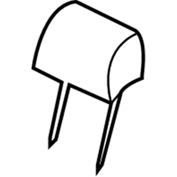 BMW 52-10-7-018-700 Headrest Leather