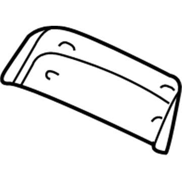 BMW 52-10-7-022-276 Upper Rear Panel