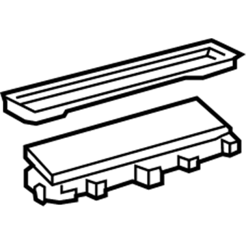 Lexus 58839-24040 Cover, Console Box Hole