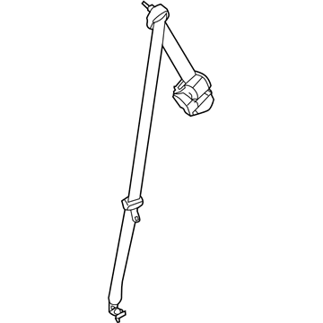 Ford DT1Z-17611B68-AA Outer Belt Assembly