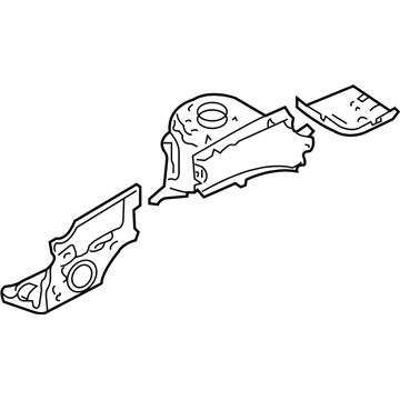 Ford 4L8Z-16054-AA Apron Assembly