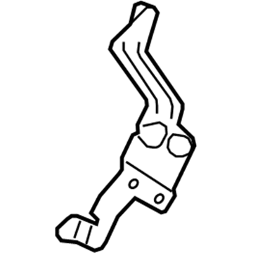 Honda 39161-TK8-A00 Bracket, L. Radio