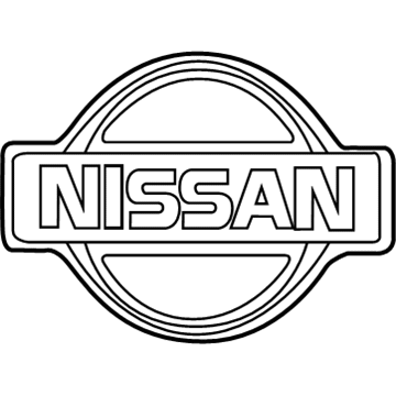Nissan 93495-1PA0A Rear Emblem