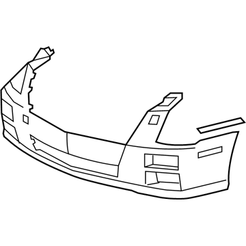 GM 19178893 Bumper Cover