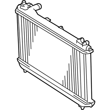 Lexus 16410-AZ038 Mvp Radiator Assembly