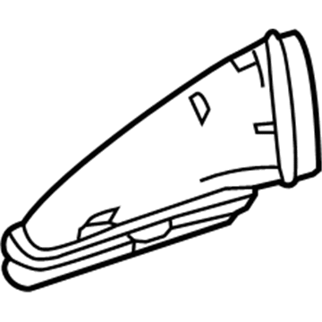 Honda 1J623-5K1-000 Duct R, Air Inlet