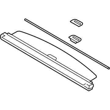 BMW 51-47-7-222-208 Roller Blind