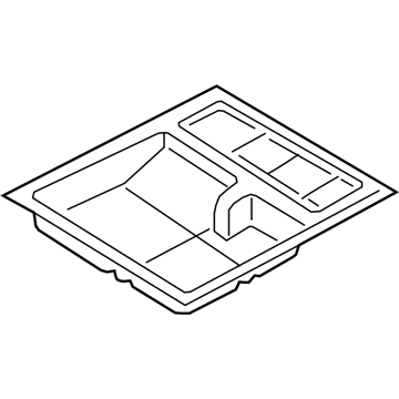 BMW 51-47-9-175-108 Storage Tray, Luggage-Compartment Floor