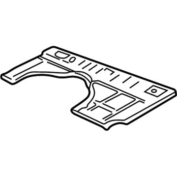 Mopar 55346575AO SILL-UNDERBODY Front