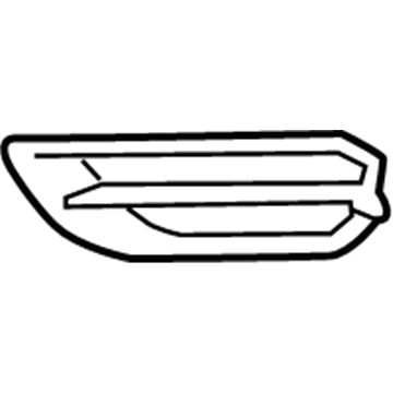 Honda 71102-T2A-A00 Cover R, FR Fog