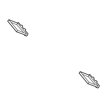 GM 20968419 Cover-Pass Compartment Air Filter Access Hole