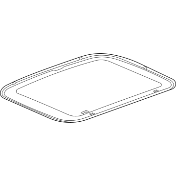 GM 84650856 Rear Glass