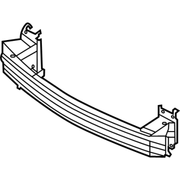Nissan 62030-6RA0A Reinforce-Front Bumper Center, Inner