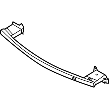 Nissan 62031-6RA0A Reinforce Assembly-Front Bumper