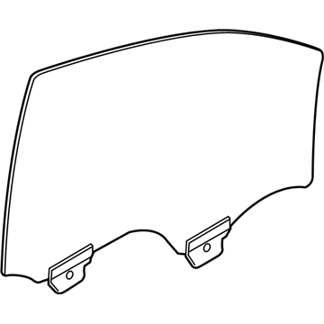 GM 84398670 Door Glass