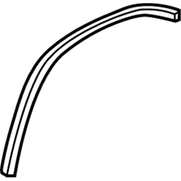 Acura 74430-STK-A00 Protector, Rear Wheel Arch