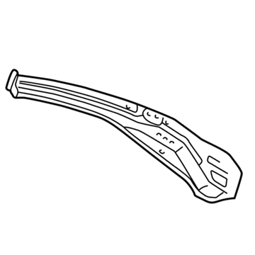 Lexus 61303-33900 Reinforce Sub-Assy, Center Body Pillar, Upper RH