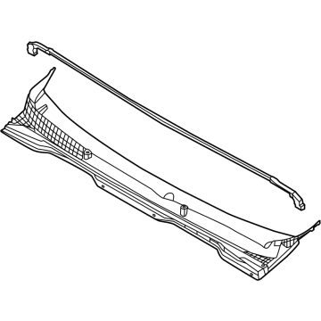Kia 86150R0000 COVER ASSY-COWL TOP