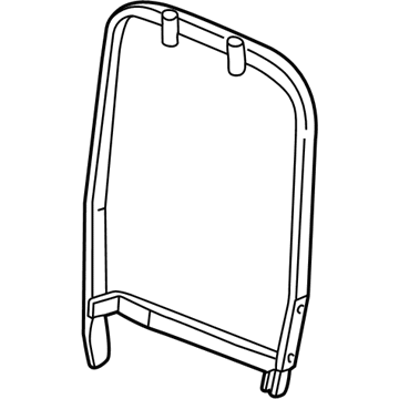 GM 16748361 Frame Asm-Driver Seat Back