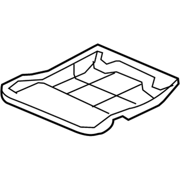 Mopar 68078520AA Frame-Front Seat Cushion