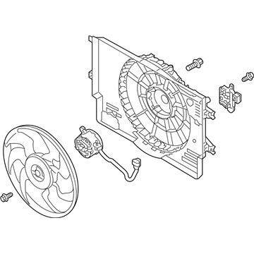Kia 25380G2000 Blower Assembly