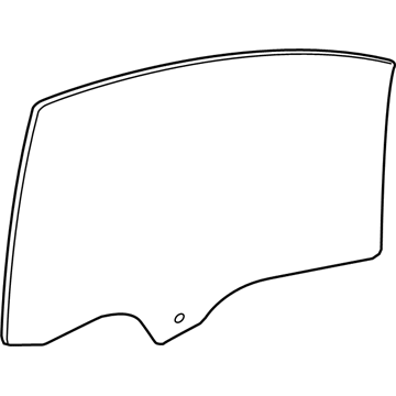 GM 42642562 Door Glass