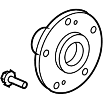 Honda 44600-SNA-A00 Hub Assembly, Front