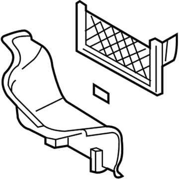 Lexus 61721-50012-C1 Cover, Battery Service Hole
