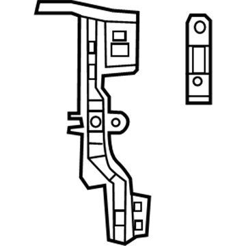 Mopar 68222826AB Bracket-HEADLAMP Mounting