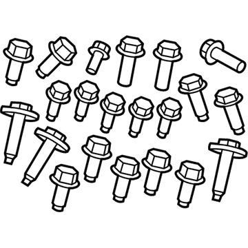 Mopar 68050778AA Fasteners-Front End Module