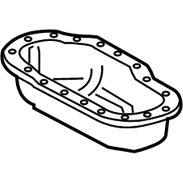 Toyota 12102-31020 Lower Oil Pan