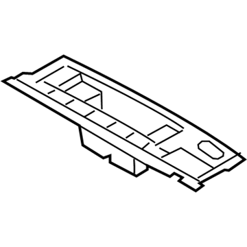 BMW 51-47-7-226-446 Luggage Compartment.Indentation Trim Panel