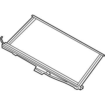 BMW 51-46-7-277-141 Roller Sun Blind, Rear Window