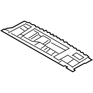 BMW 51-47-7-225-341 Pad Floor Carpet, Luggage Compartment