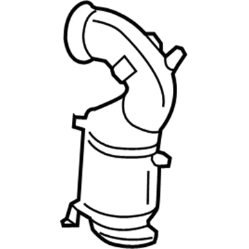 Mopar 68201180AA Converter-Exhaust