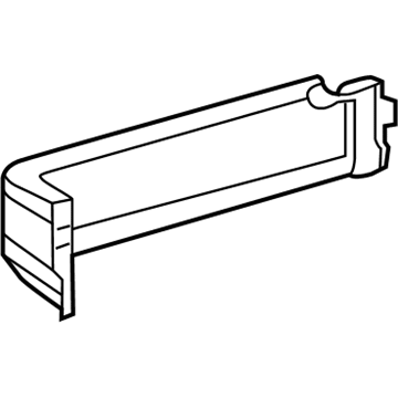Toyota 55459-06090 Glove Box Assembly Lower Cover