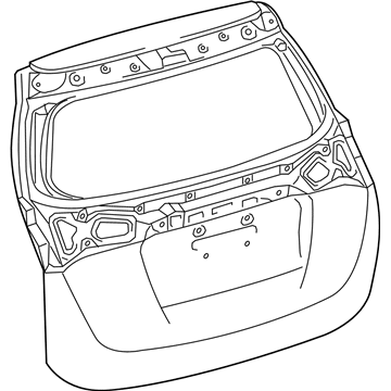 Toyota 67005-0R230 Lift Gate
